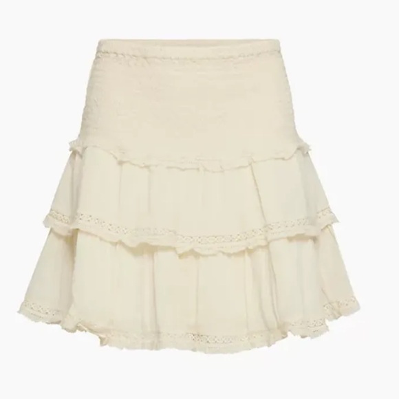 Aritzia Sunday best Paloma skirt medium birch NWT - Picture 1 of 8